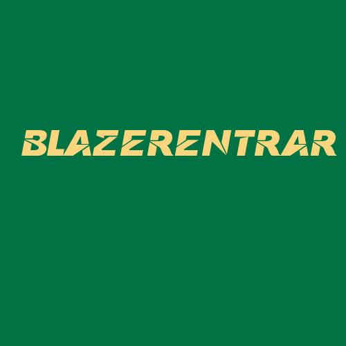 Logo da BLAZERENTRAR