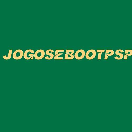 Logo da JOGOSEBOOTPSP